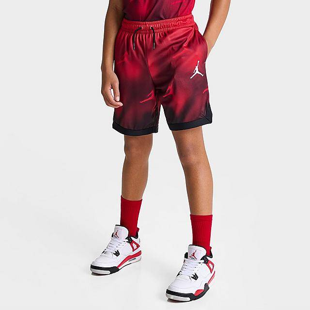 Boys' Jordan Sky Fade Mesh Shorts (Large)