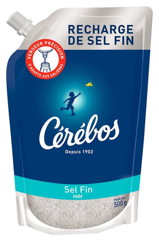 Cérébos - Sel fin iodé