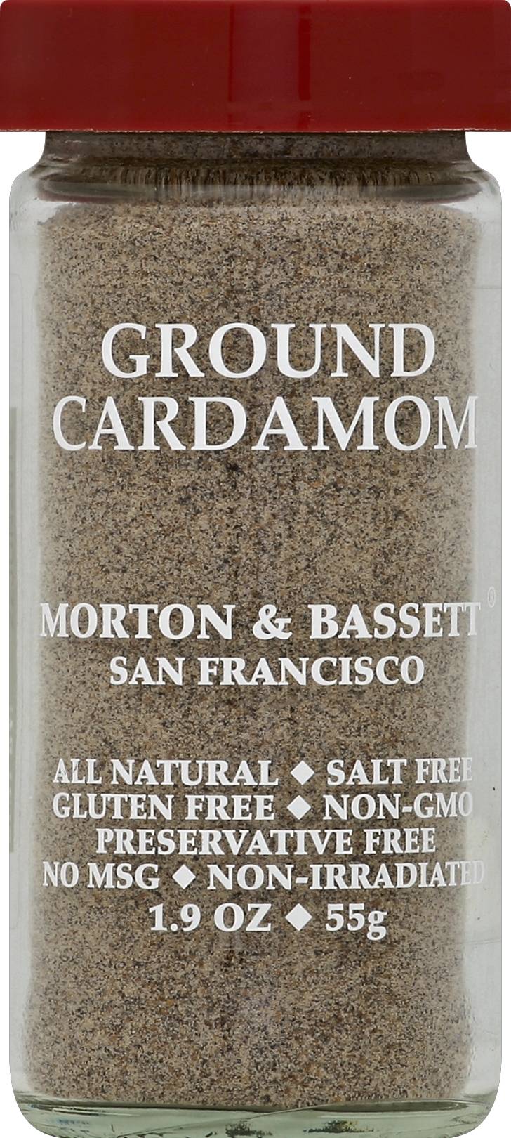 Morton & Bassett Ground Cardamom (1.9 oz)