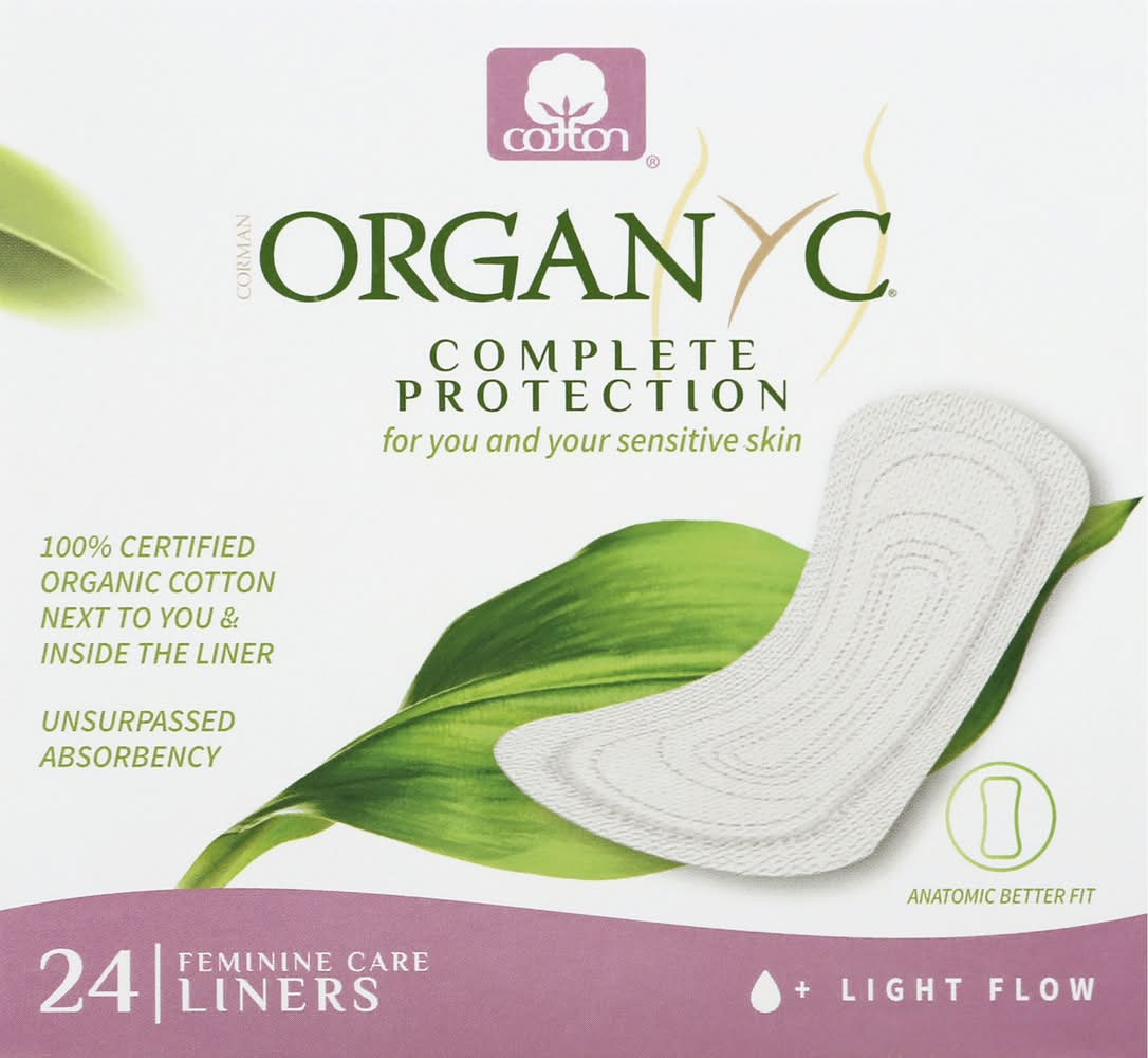 Organyc 100% Organic Cotton Light Flow Panty Liner (1 lbs)