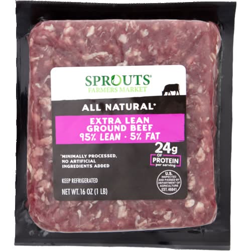 Sprouts All Natural 95% Extra Lean Ground Beef