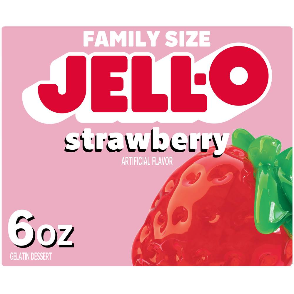 Jell-O Gelatin Dessert (strawberry)