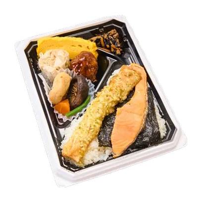 定番！銀鮭塩焼のり弁当 1パック