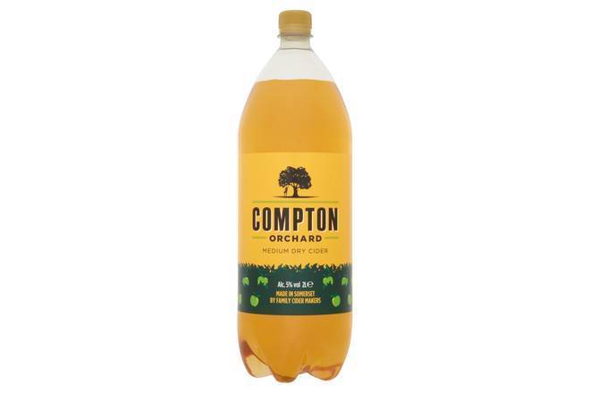 Compton Orchard Medium Dry Cider 2L