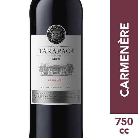 Viña tarapacá vino carmenere león (750 ml)