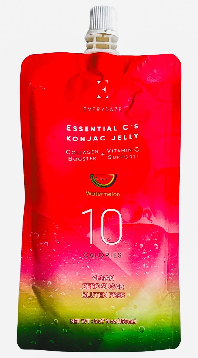 Everydaze Essential C Konjac Jelly, Watermelon (5.07 fl oz)