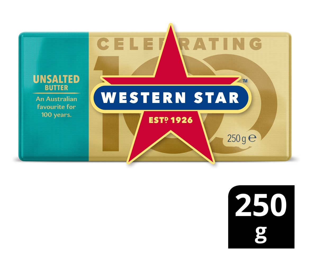 Western Star Unsalted Butter (250g)