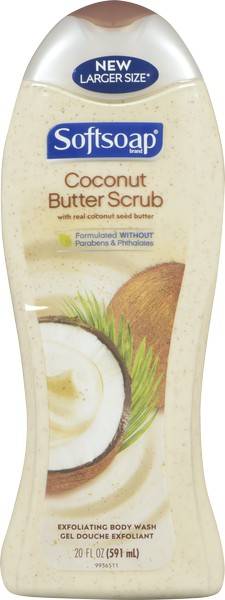 Softsoap Bodywash Coconut Butter Scrub