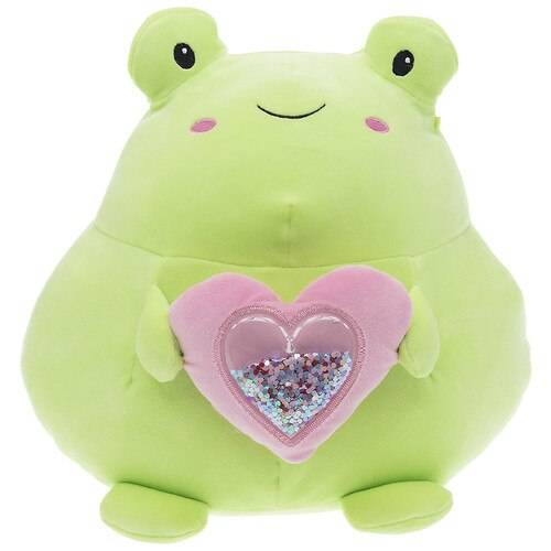 Order Festive Voice Valentine's Chunky Frog with Sequin Heart - 1.0 ea food online from Walgreens store, Maywood on bringmethat.com