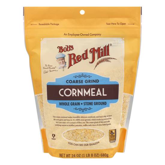 Bob's Red Mill Coarse Grind Whole Grain Cornmeal