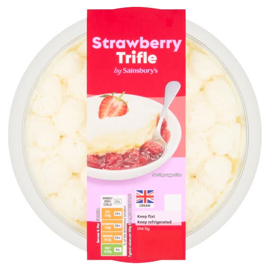 Sainsbury's Strawberry, Trifle (600g)