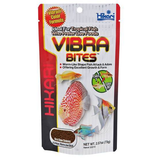 Hikari Vibra Bites Tropical Aquatic Diet (2.6 oz)