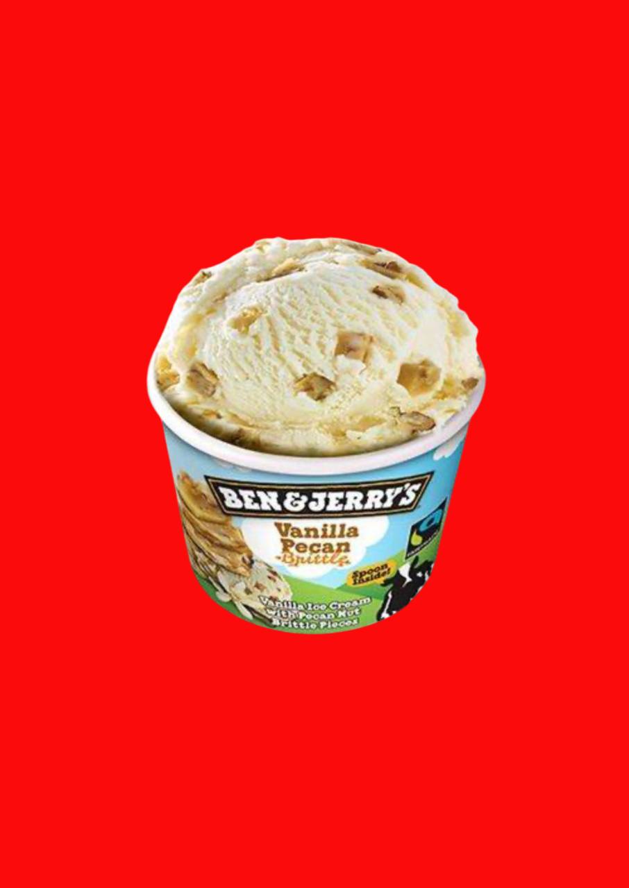Glace Ben & Jerry Vanille Pecan