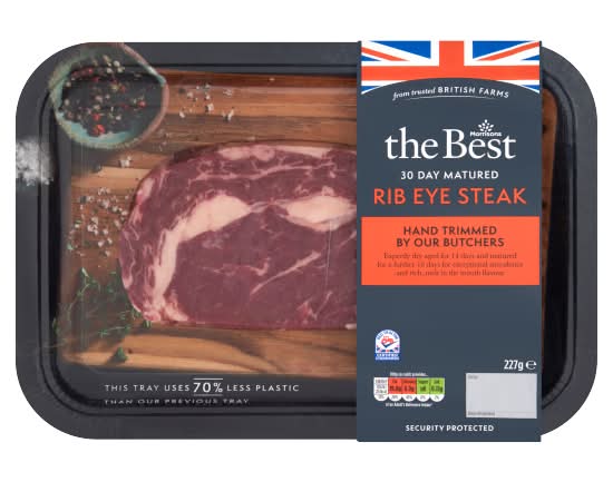 Morrisons The Best Rib Eye Steak (227g)