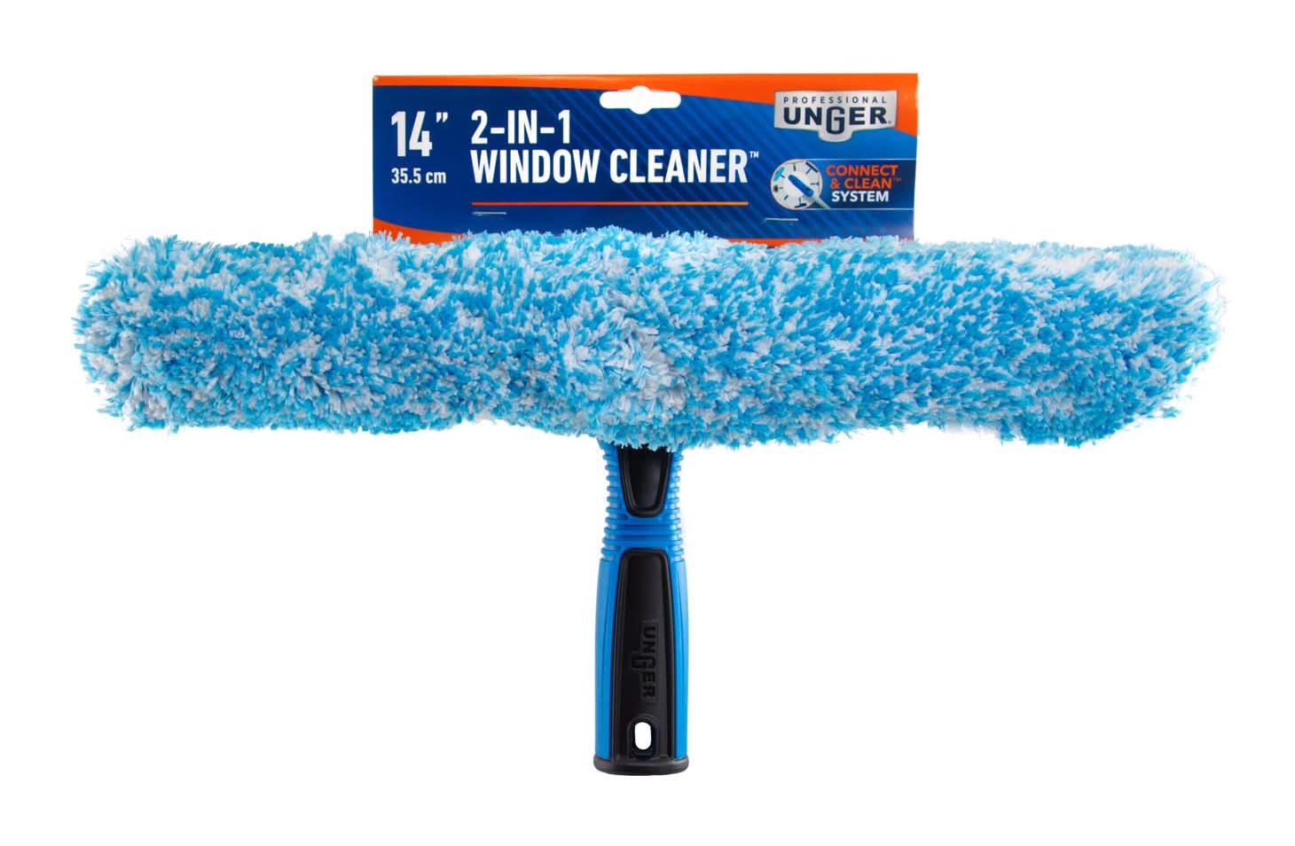 Unger 14 In. Rubber Window Squeegee/Scrubber