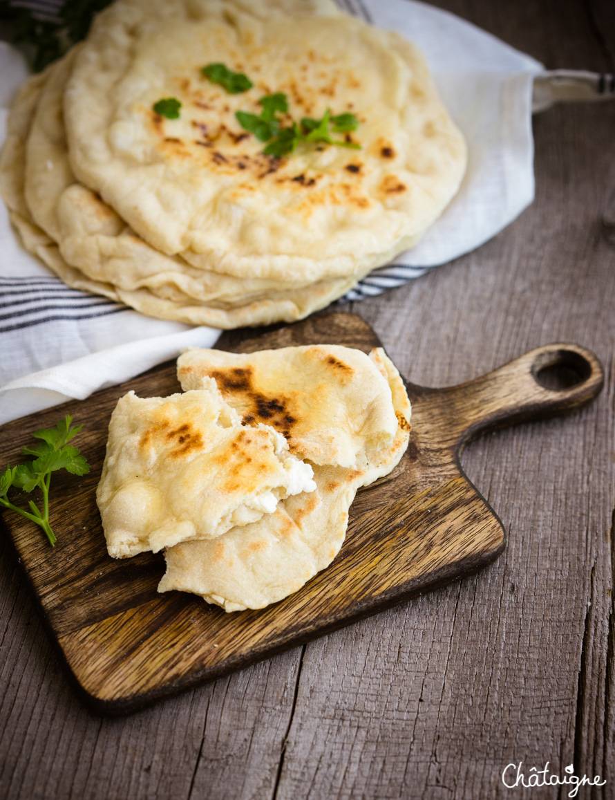 Naan fromage