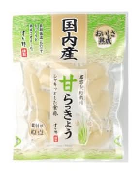 すが野 国内産甘らっきょう (80g)