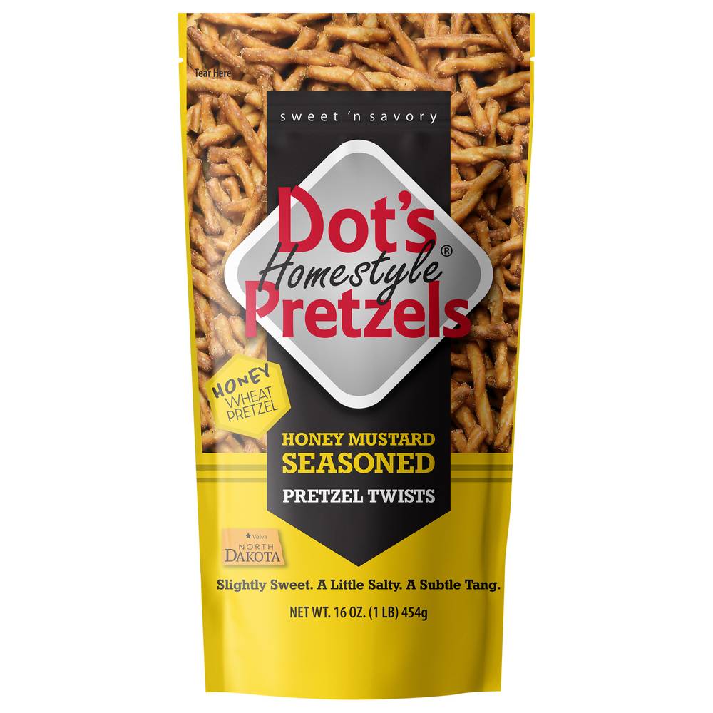 Dot's Homestyle Pretzels Seasoned Pretzel Twists (honey-mustard)