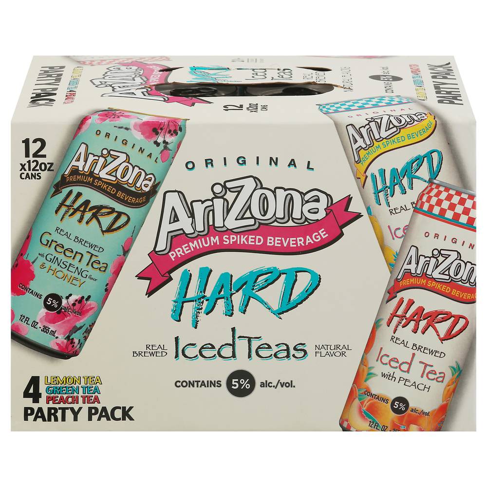 AriZona Variety pack Hard Iced Tea Beer (12 x 12 oz)