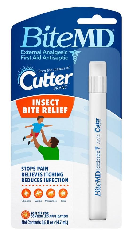 Cutter 0.5 Oz Bite Md Insect Bite Relief Stick Analgesic And Antiseptic
