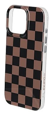 Incipio Checkered Phone Case for iPhone 16, Multicolored (V900IP16P-BRNCHK)