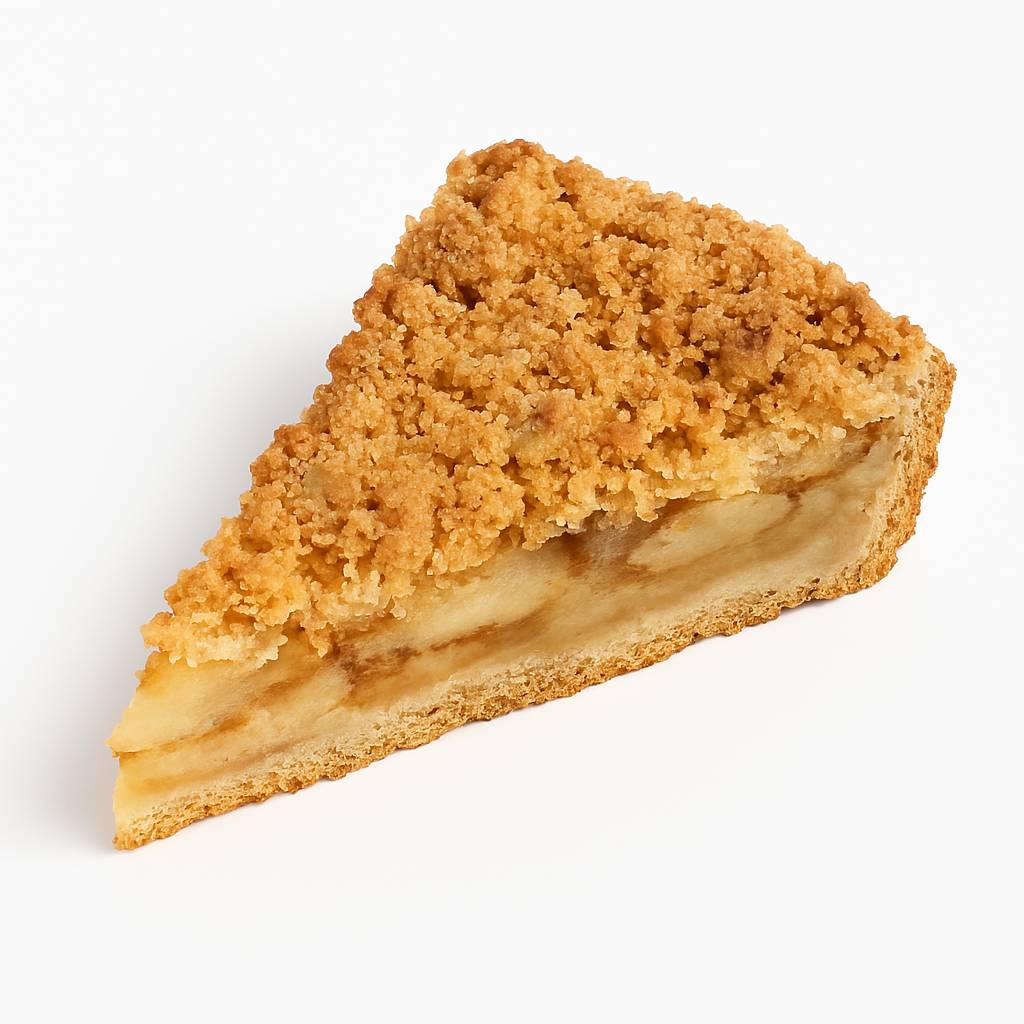 Tarte aux pommes façon crumble