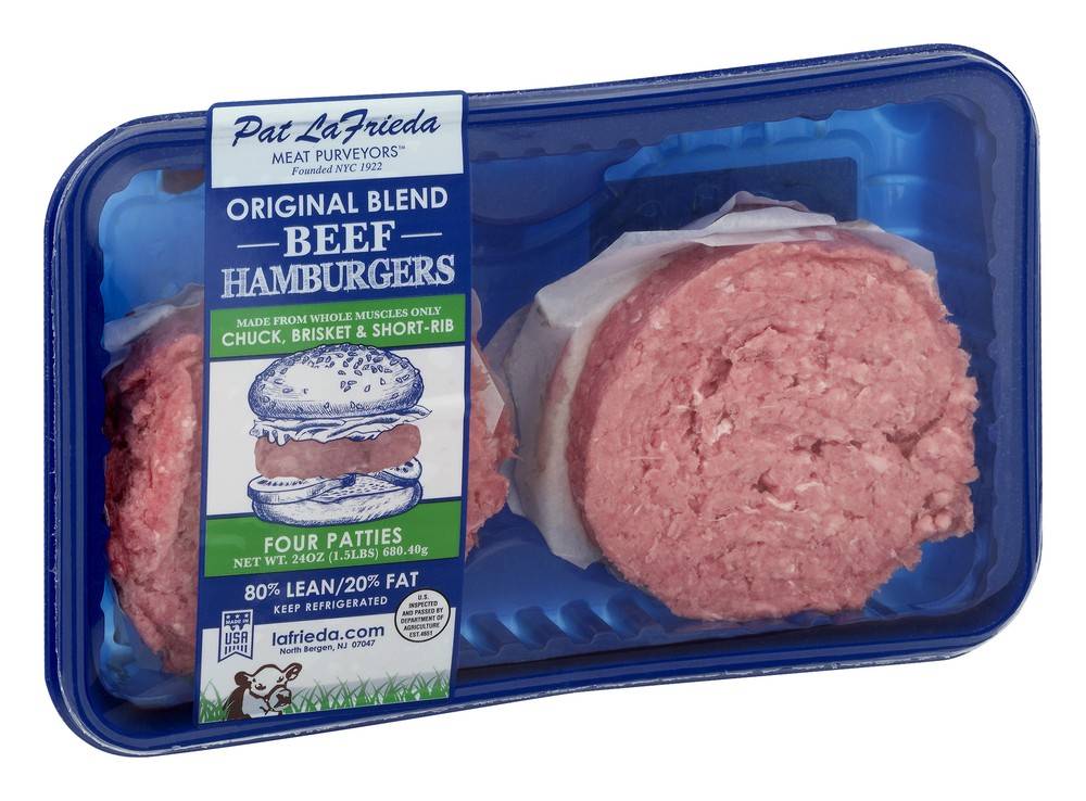 Pat Lafrieda Beef Hamburgers (24 oz)