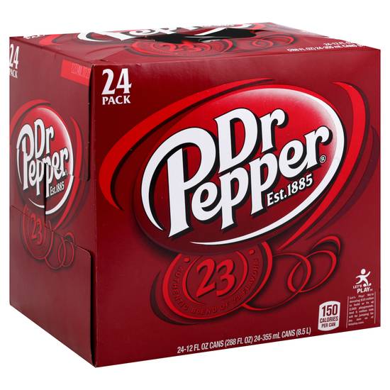 Dr Pepper Original Soda (24 pack, 12 fl oz)