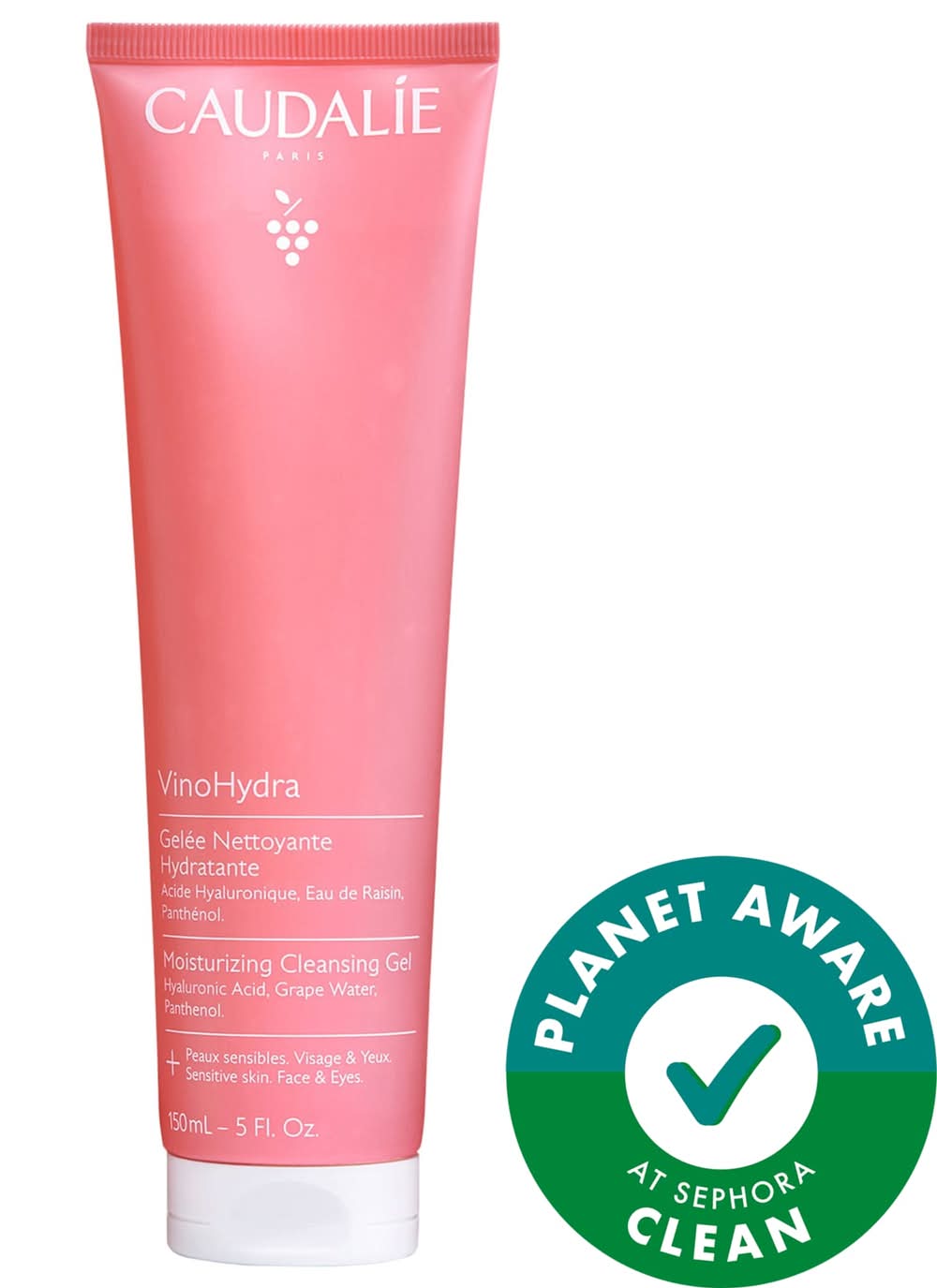 Caudalie VinoHydra Moisturizing Cleansing Gel 5 oz/150 ml