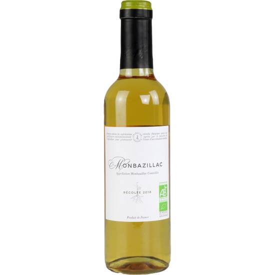 Monbazillac Bio, vin blanc franprix bio 37,5cl