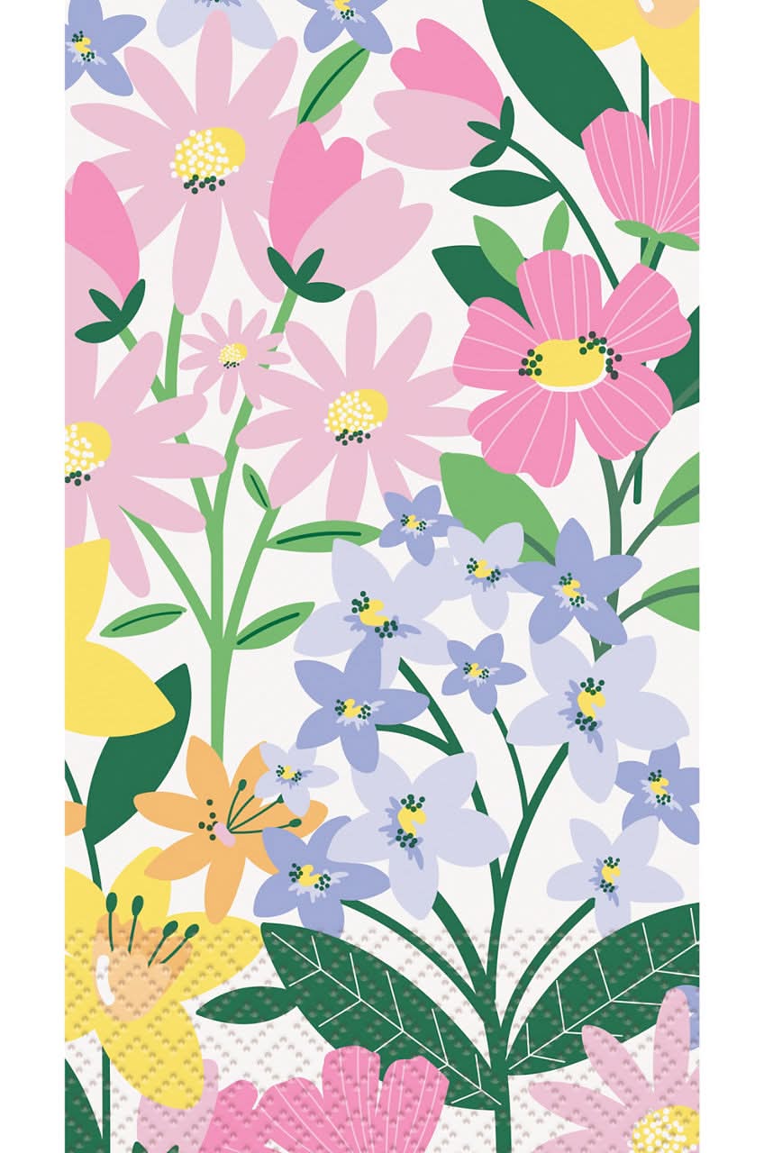Wildflower Garden Guest Napkin 16ct