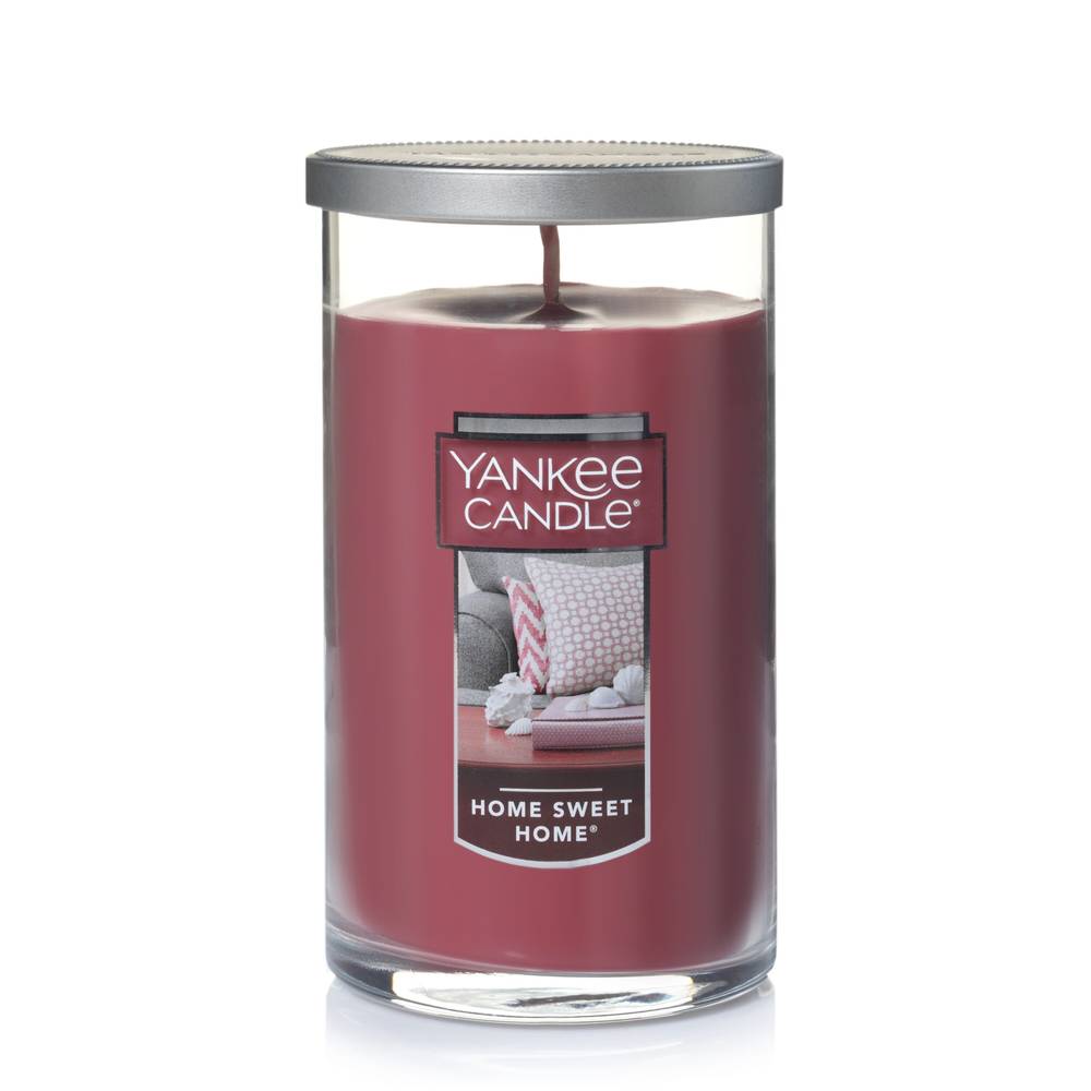 Yankee Candle Home Sweet Home Perfect Pillar Candle, 12 oz