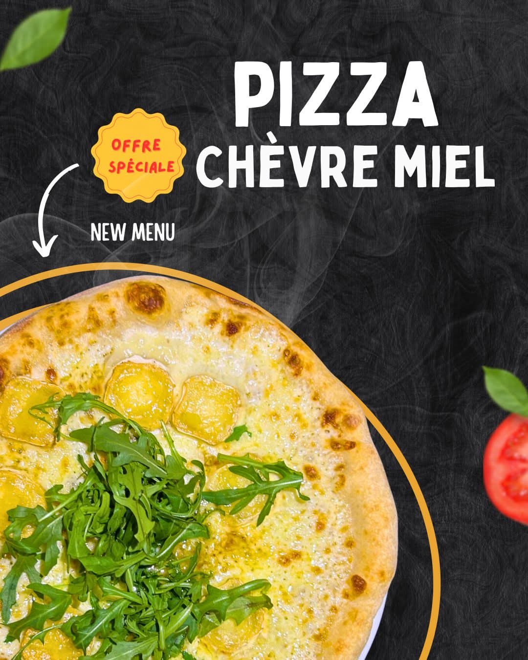 Pizza Chèvre Miel 🍯