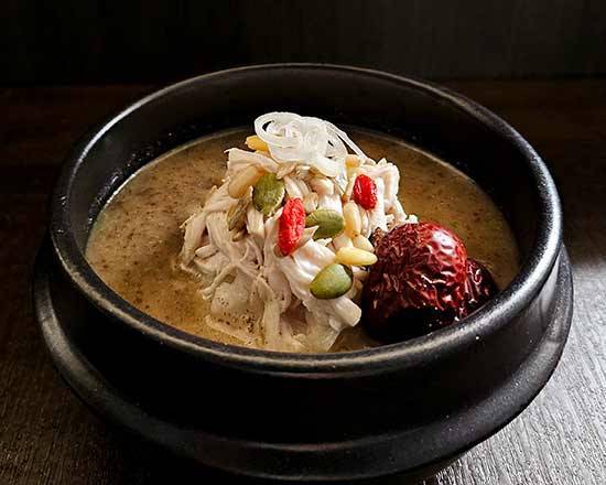 【トリュフ】トリュフ参鶏湯　ごはんセット（ごはんの量150g）