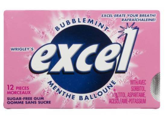 Excel Bubblemint 12 pcs