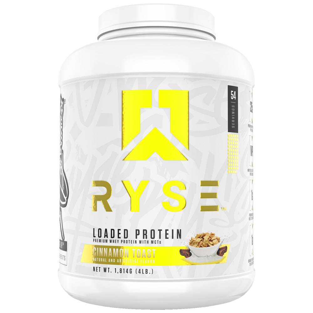 Ryse Up Supplements Loaded Protein Powder (cinnamon toast)