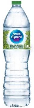 Agua mineral natural Nestlé Aquarel 1,5 l.