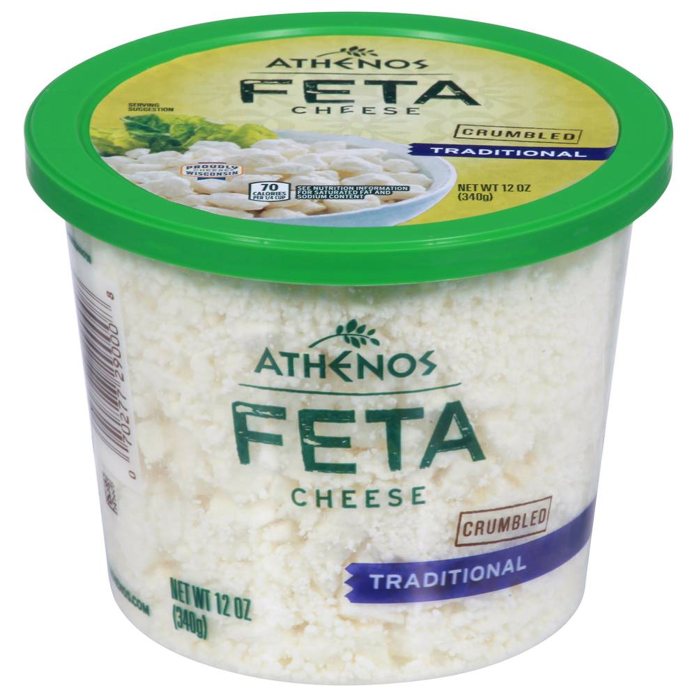 Athenos Crumbled Traditional Feta Cheese