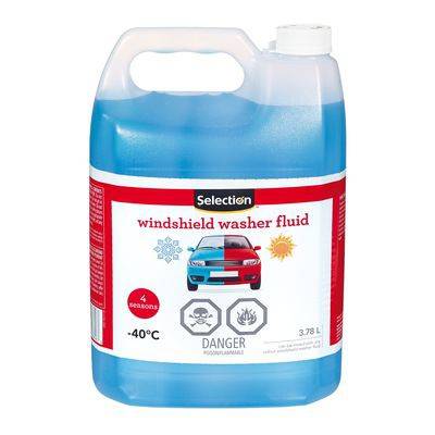 Selection liquide lave-glace (3,78 l) - windshield washer fluid (3.78 l)
