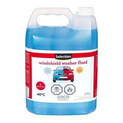 Selection · Liquide laveglace (3,78 L) - Windshield washer fluid (3.78 L)