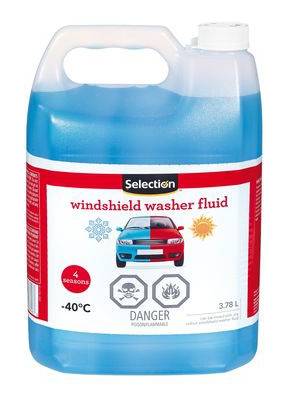 Selection liquide lave-glace (3,78 l) - windshield washer fluid (3.78 l)