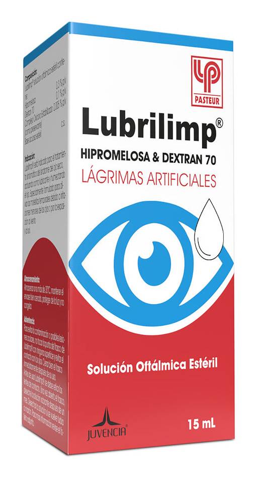 Lubrilimp Dextran / Hipromelosa Solucion Oftalmica 15ml