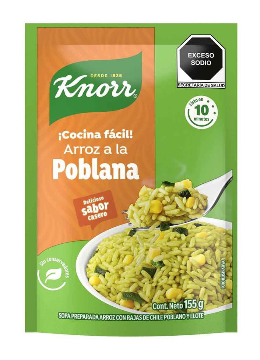 Knorr · Arroz a la poblana (155 g)