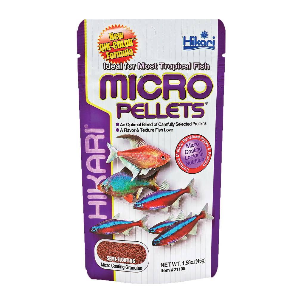 Hikari Micro Pellets™ Tropical Fish Food (Size: 1.58 Oz)