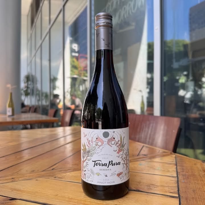 Terra Pura Reserva Pinot Noir 2023, 750mL Red Wine Bottle (13.5% ABV)