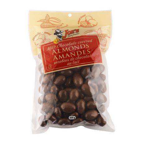 Joe's Tasty Travels Milk Chocolate Covered Almonds (400 g)