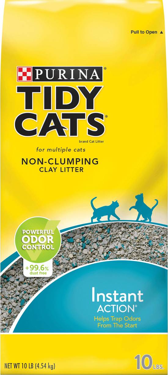 Tidy Cats Purina Non Clumping Cat Litter Instant Action Low Tracking Cat Litter