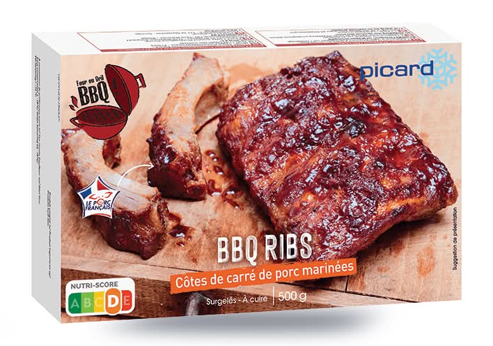 BBQ ribs, à cuire, 2 pièces