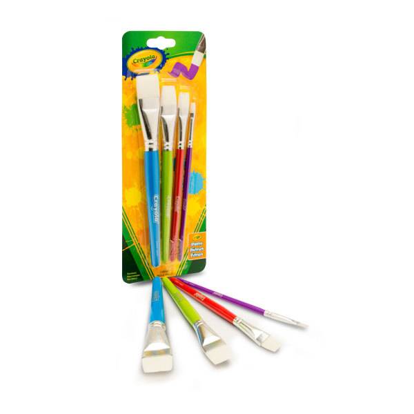 Crayola Flat Big Paintbrush Set