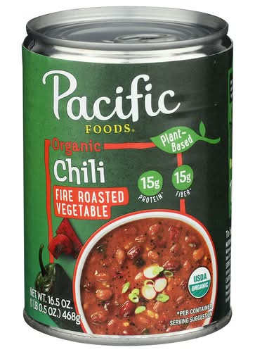 Pacific Foods Organic Plant-Based Fire-Roasted Vegetable Chili